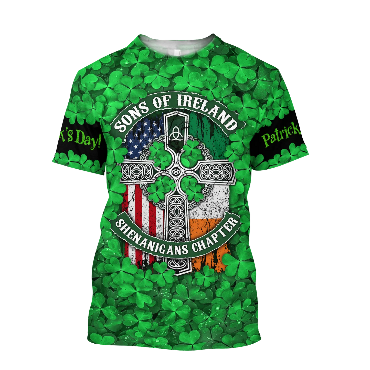 Happy St Patrick's Day Irish Shirt, Son Of Ireland Shenanigans Chapter, Hoodie T-Shirt Sweatshirt for Men and Women PO0241