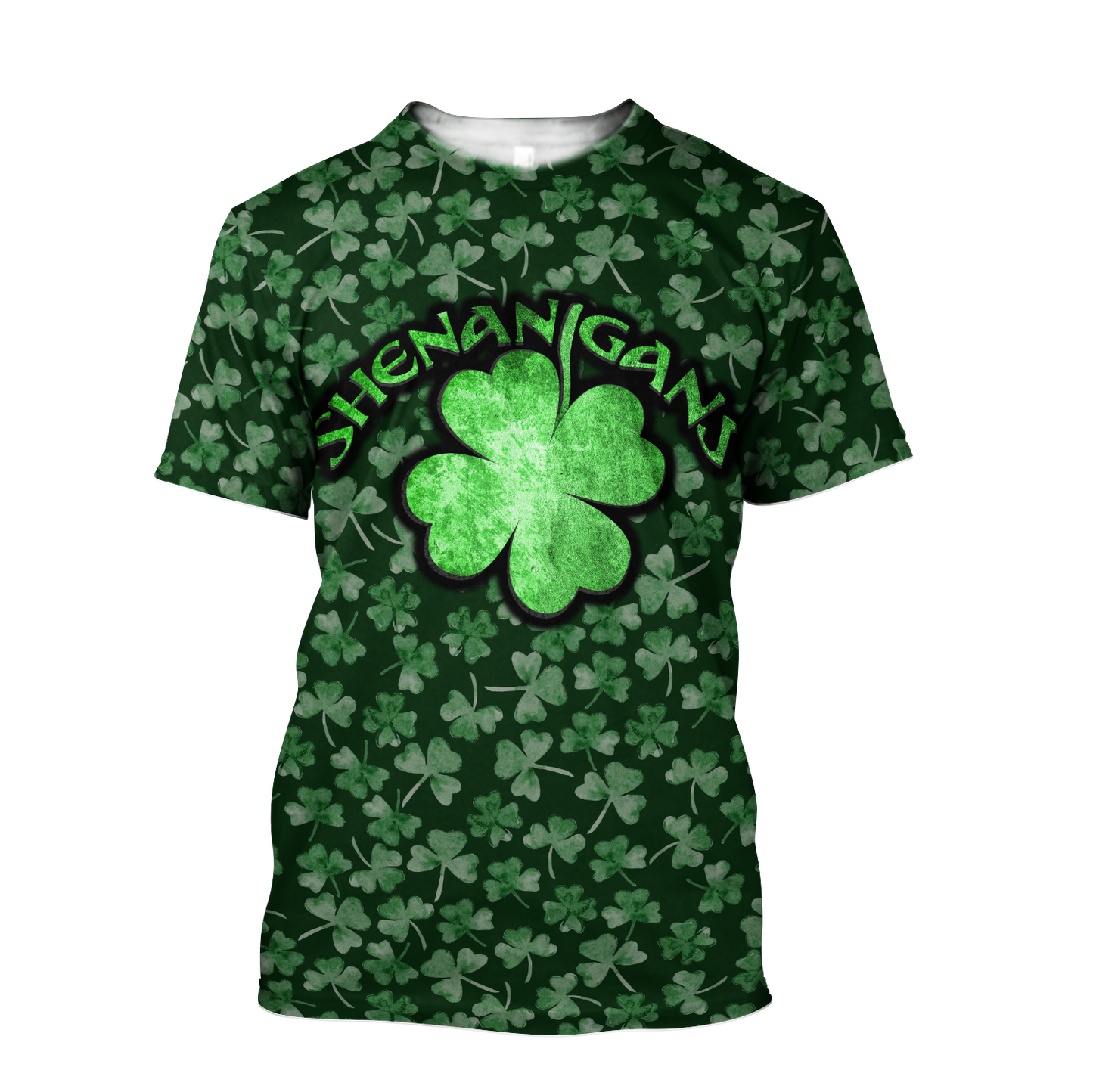 Shenanigans Shamrock 3D Shirt, Matching St Patrick's Day Shirts, St Patrick's Day Shirt, Irish Shirt, Lucky Shirt PO0298