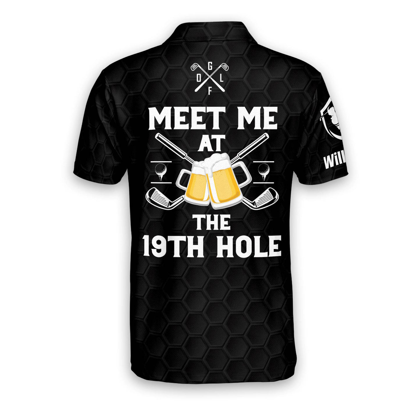 Meet Me At The 19th Hole Golf Polo Shirt GM0108