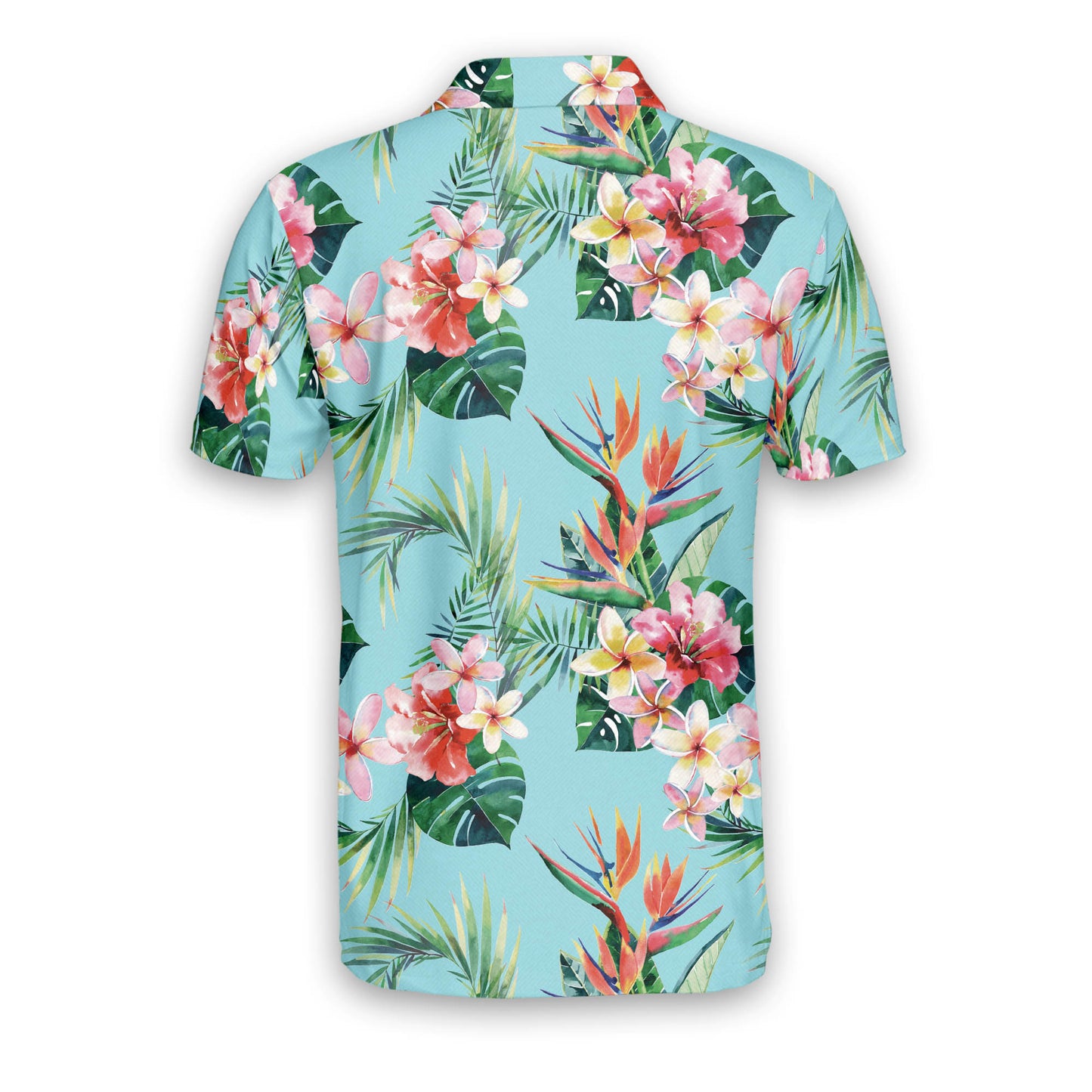 Floral Tropical Tropical Sports Golf Polo Shirt GM0159