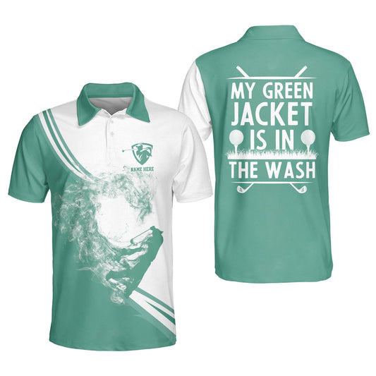 My Green Jacket is in The Wash Golf Polo Shirt GM0369