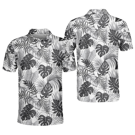 Floral Tropical Tropical Sports Golf Polo Shirt GM0158