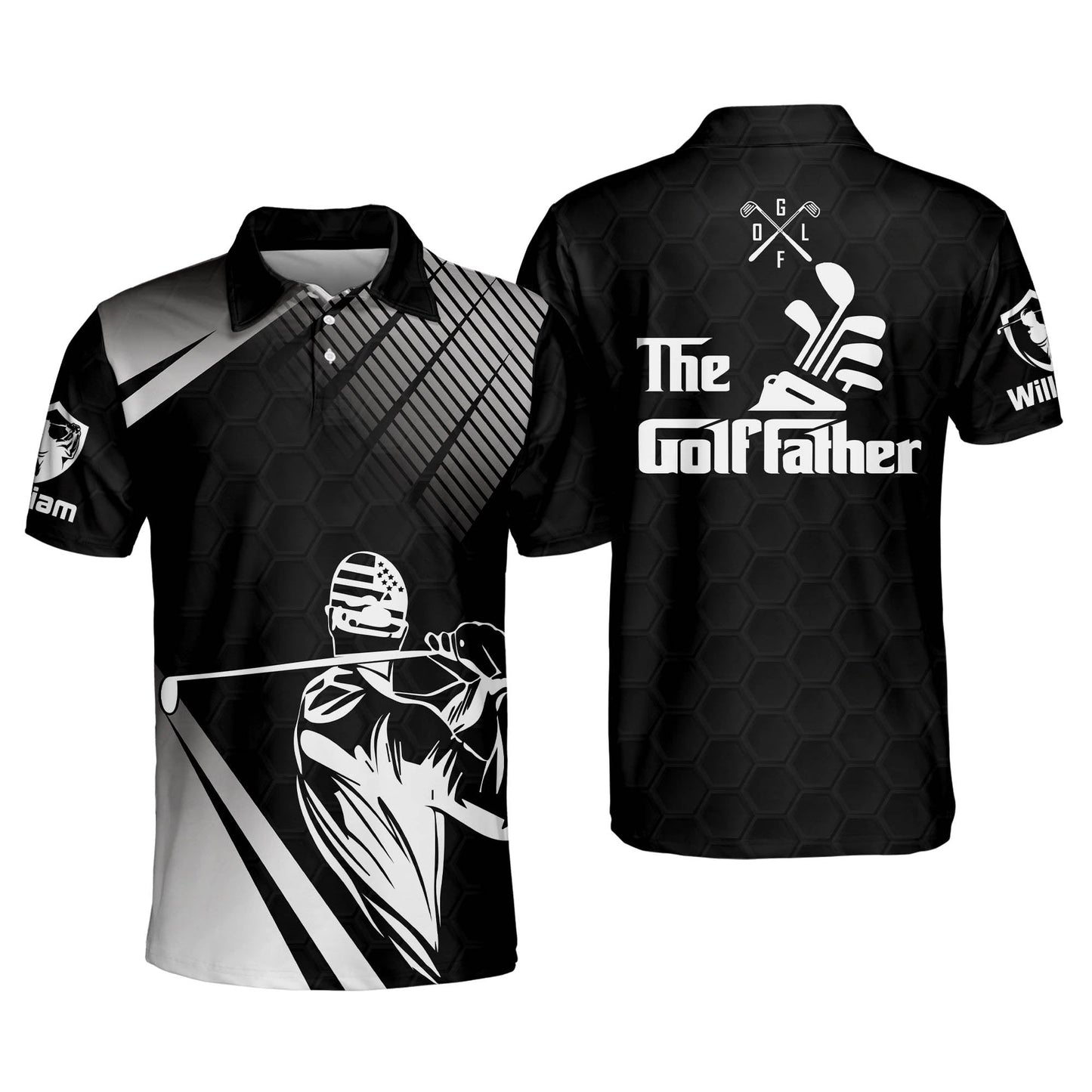 The Golf Father Golf Polo Shirt GM0119