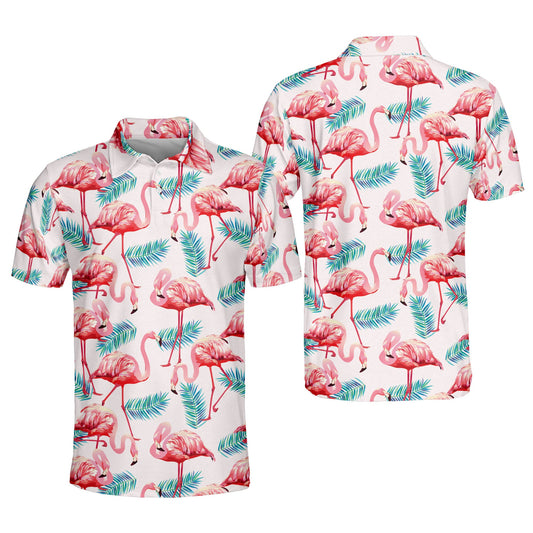 Floral Tropical Sports Golf Polo Shirt GM0379