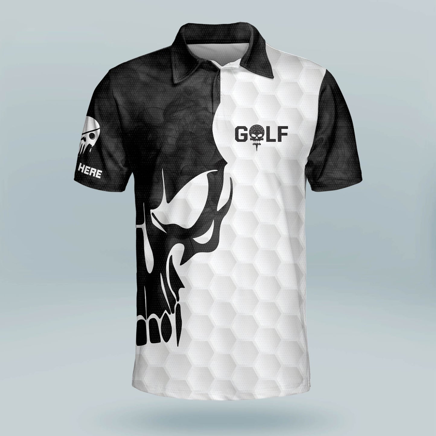 If I Die Bury Me With My Golf Club Golf Polo Shirt GM0200