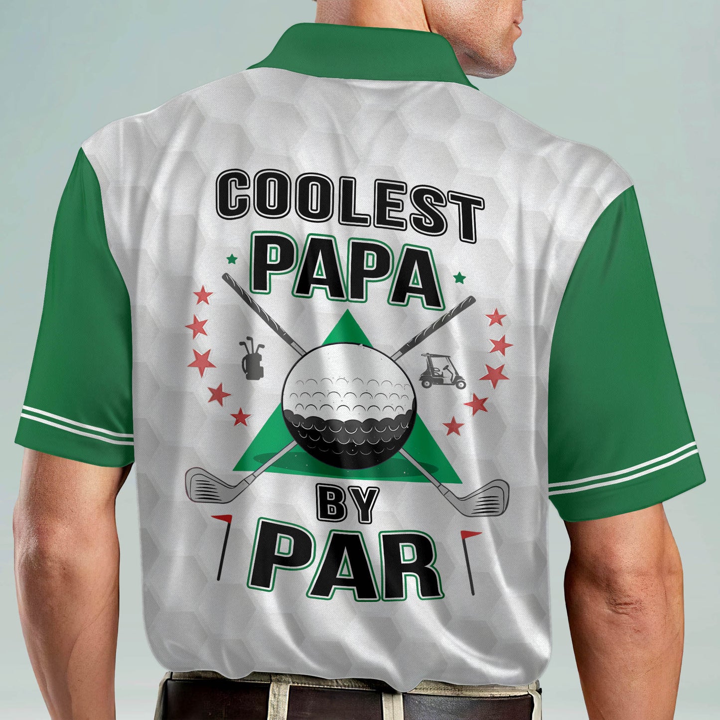 Coolest Papa by Par Golf Polo Shirt GM0283