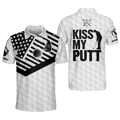 Kiss My Putt Golf Polo Shirt GM0199