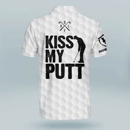 Kiss My Putt Golf Polo Shirt GM0199