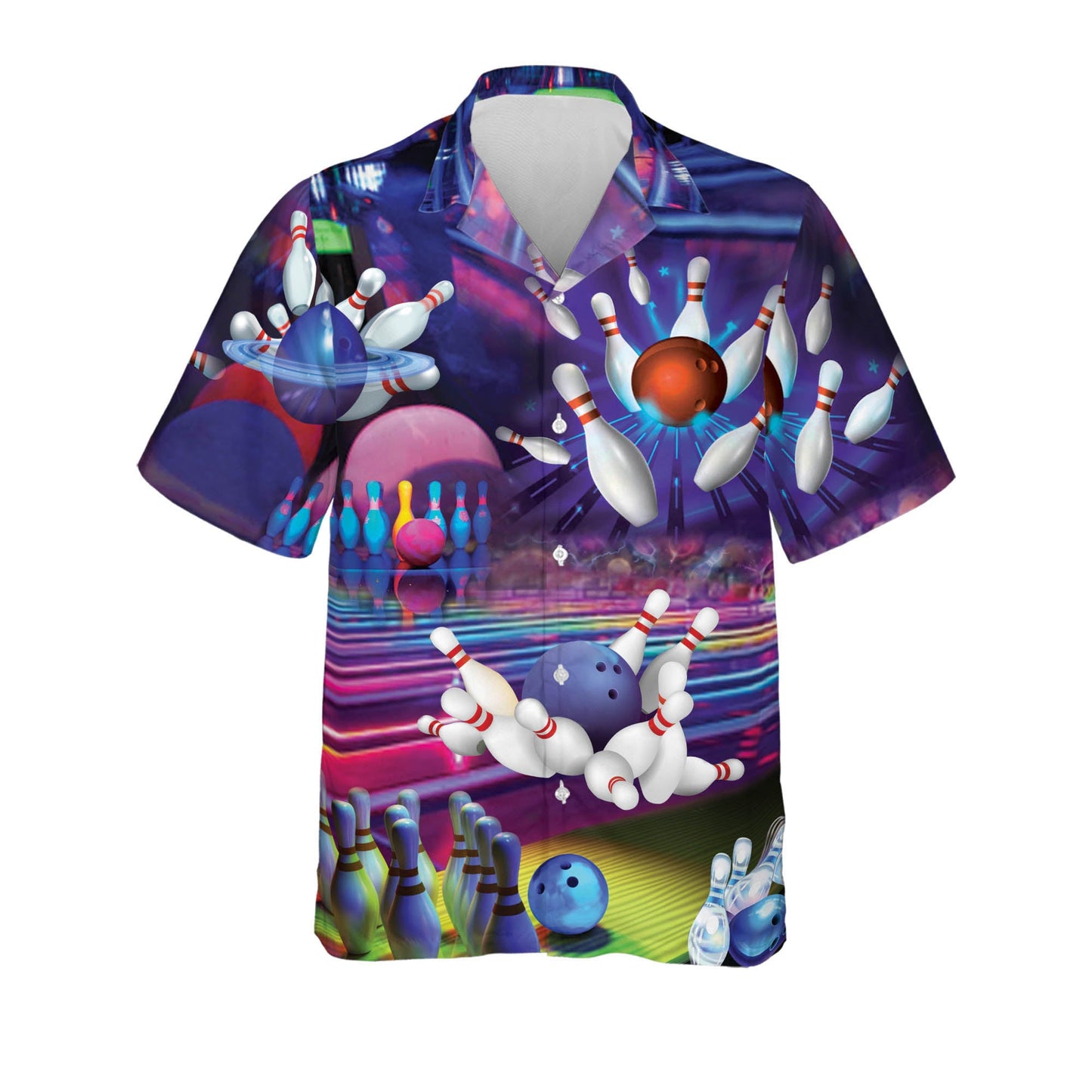 Custom Funny Bowling Hawaiian Shirt HB0110