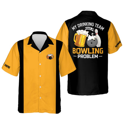 Bowling Problem Hawaiian Shirt Unisex HB0138