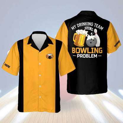 Bowling Problem Hawaiian Shirt Unisex HB0138