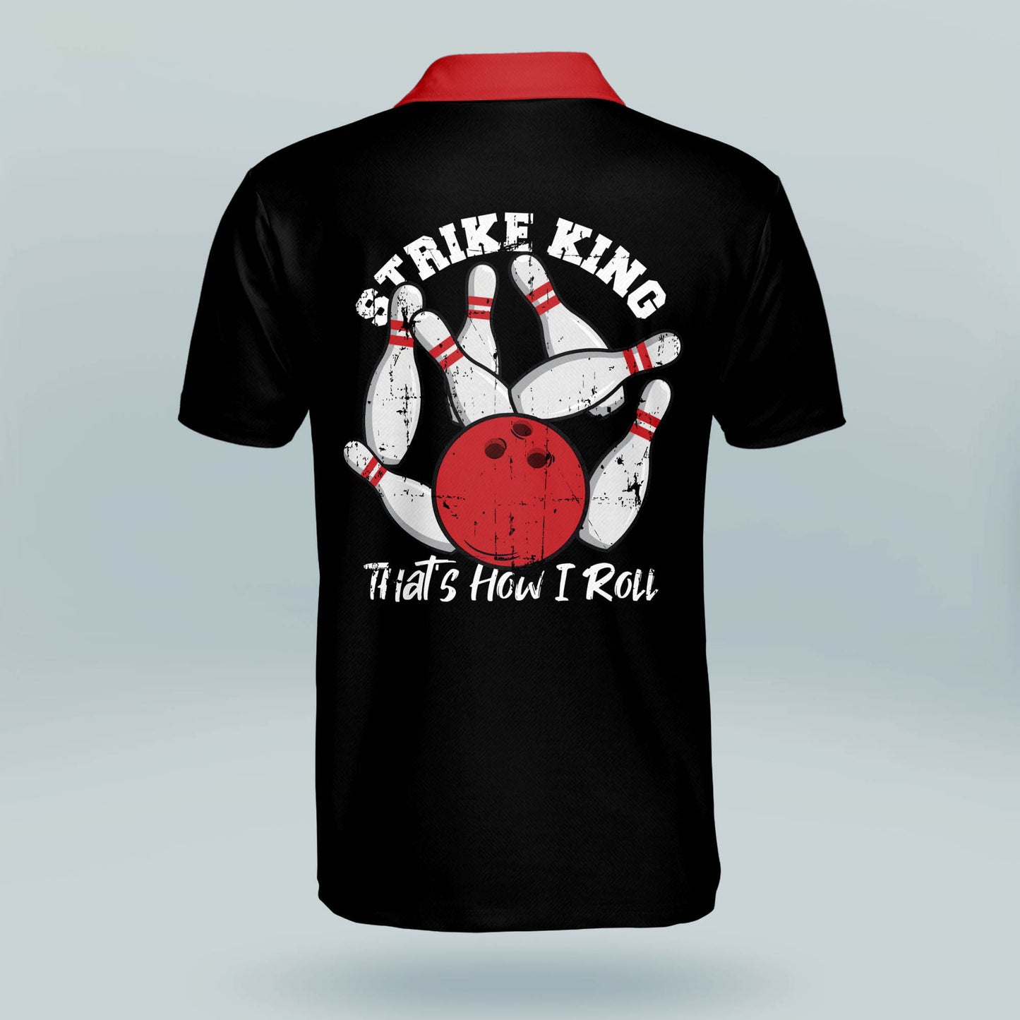 Custom Strike King Bowling Shirt Retro BM0067