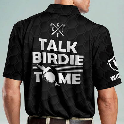 Talk Birdie To Me Golf Polo Shirt GM0212