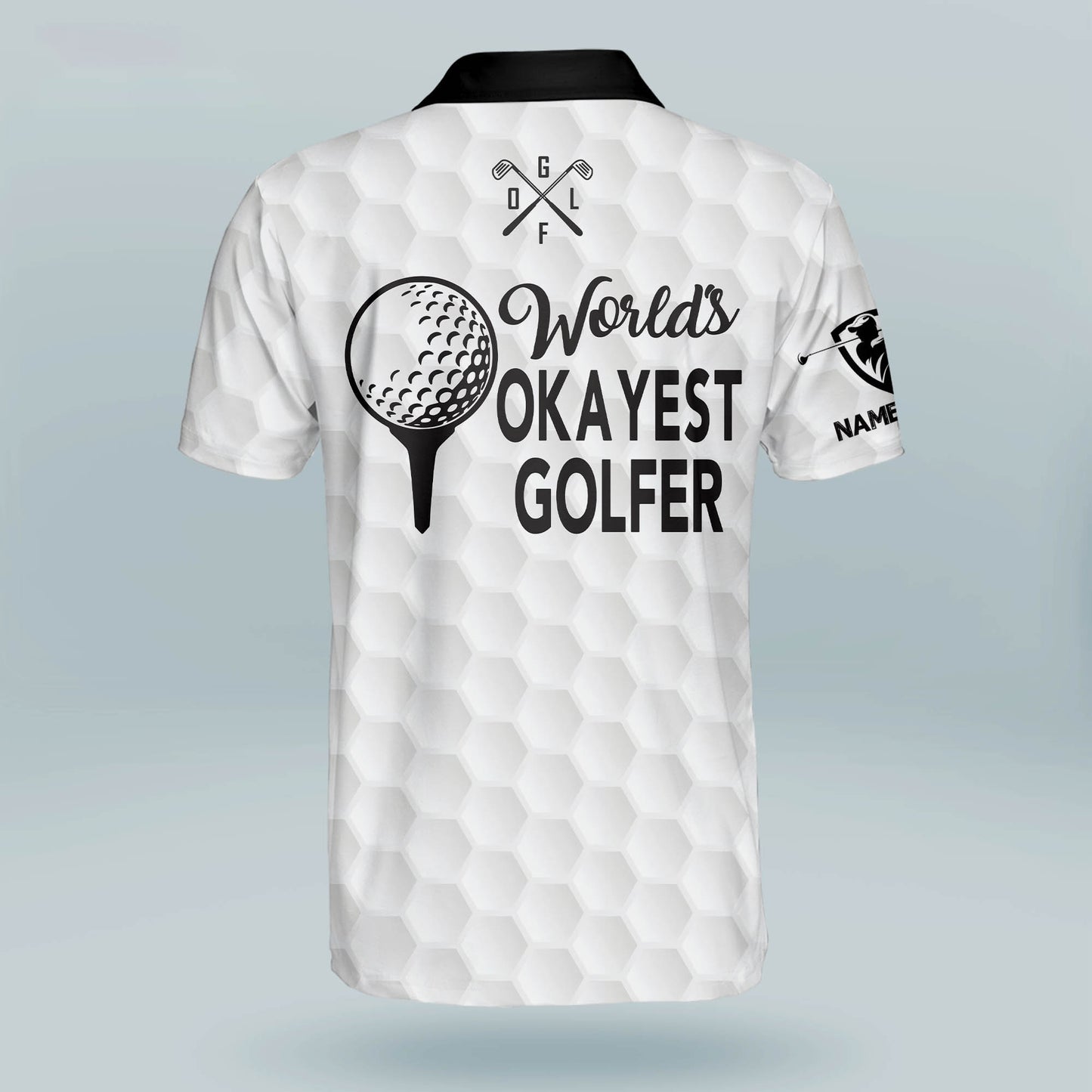 World's Okayest Golfer Polo Shirt GM0137