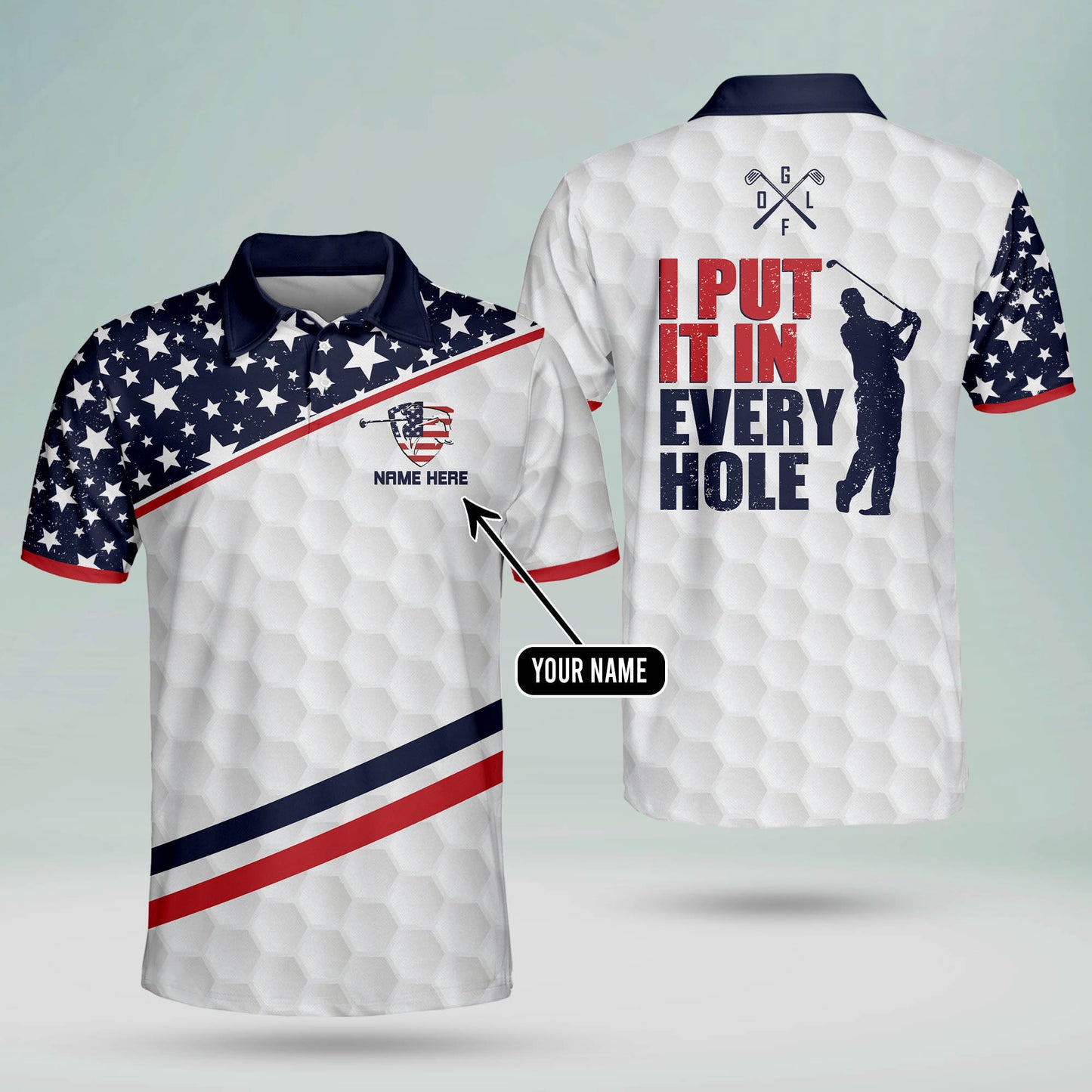 I Put It in Every Hole Golf Polo Shirt GM0273