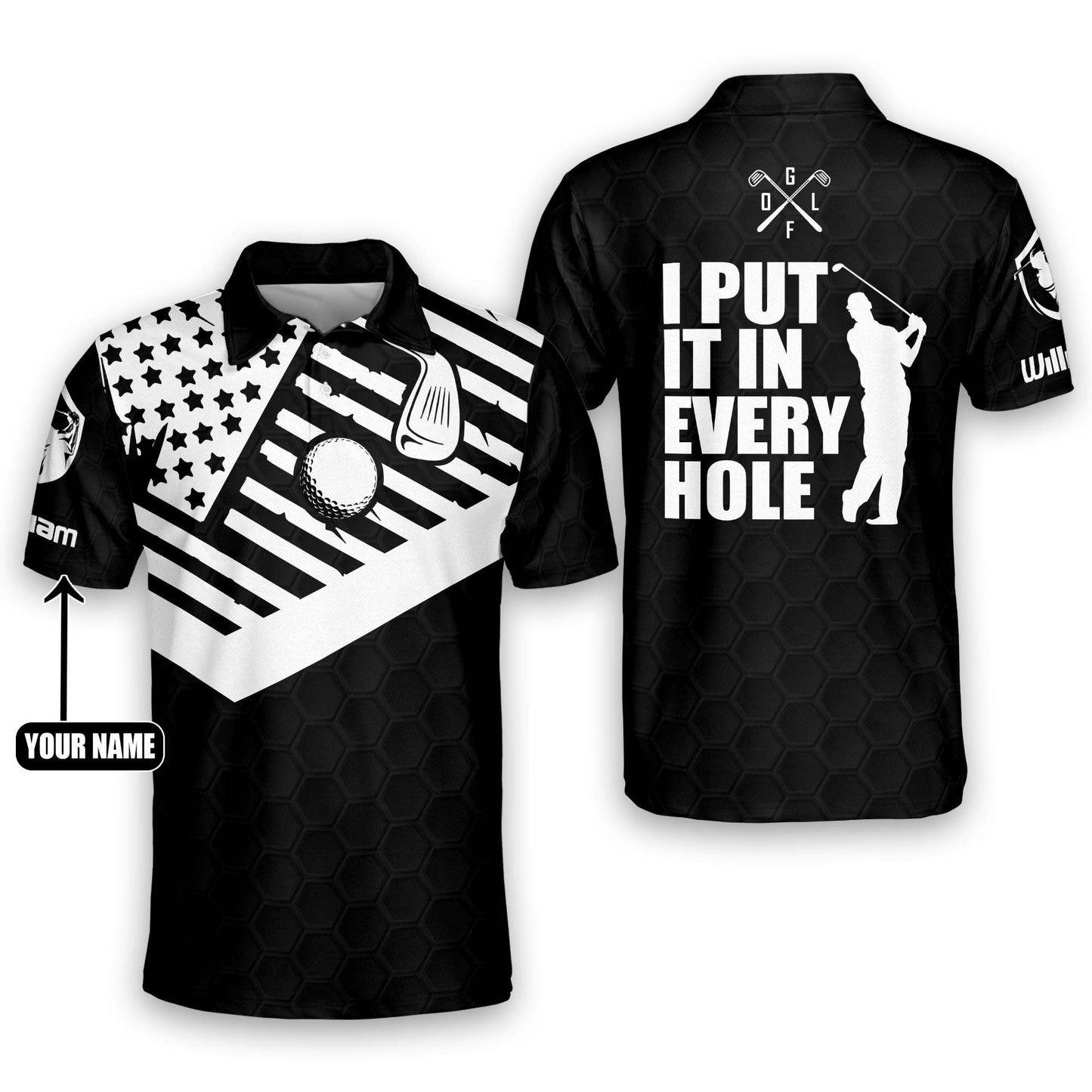 I Put It in Every Hole Golf Polo Shirt GM0023