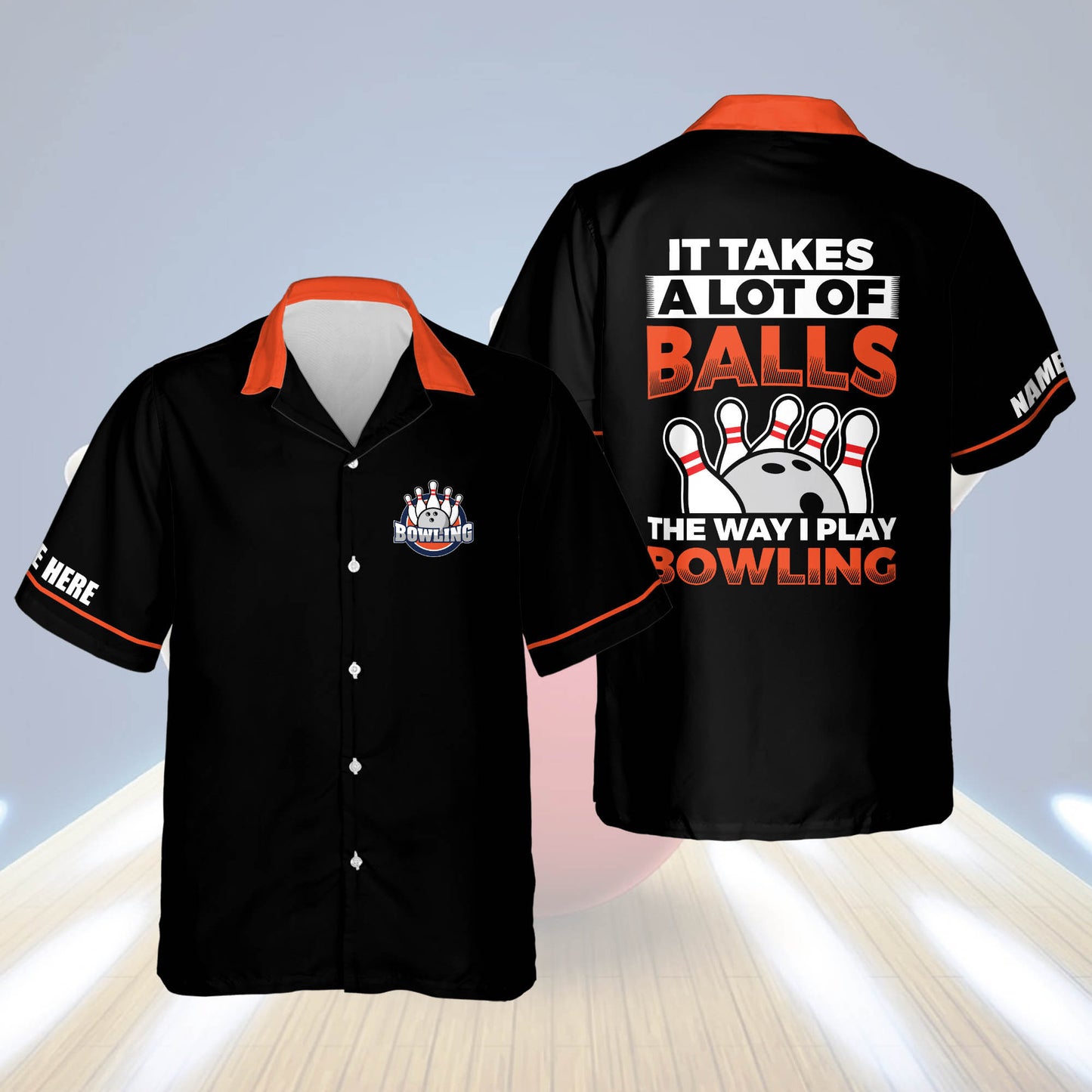 It Takes A Lot of Balls Hawaiian Shirt HB0065