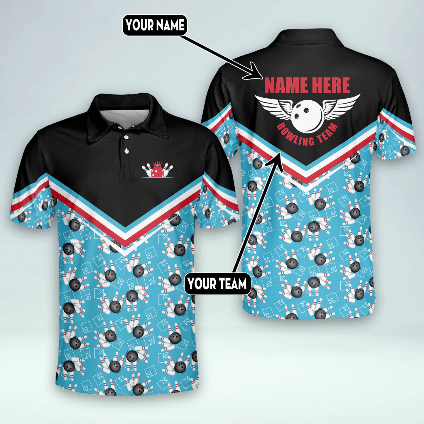 Custom Bowling Shirts Pattern BM0130