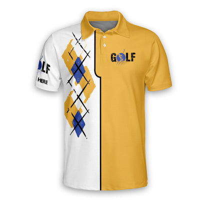 That's What I Do I Play Golf I Drink Beer And I Forget Things Golf Polo Shirt GM0146