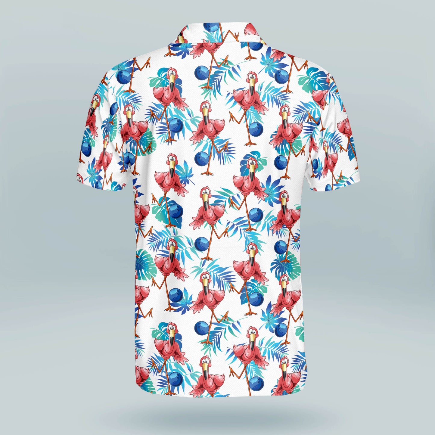 Custom Flamingo Bowling Shirt Unisex BM0121