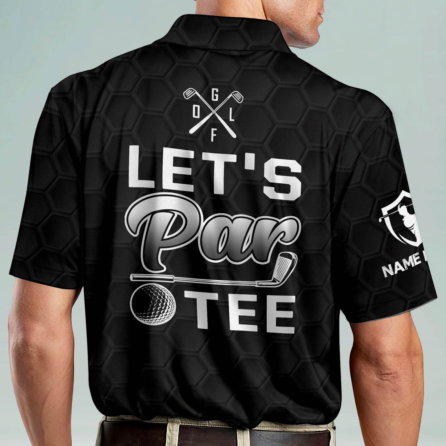 Let's Par Tee Golf Polo Shirt GM0227