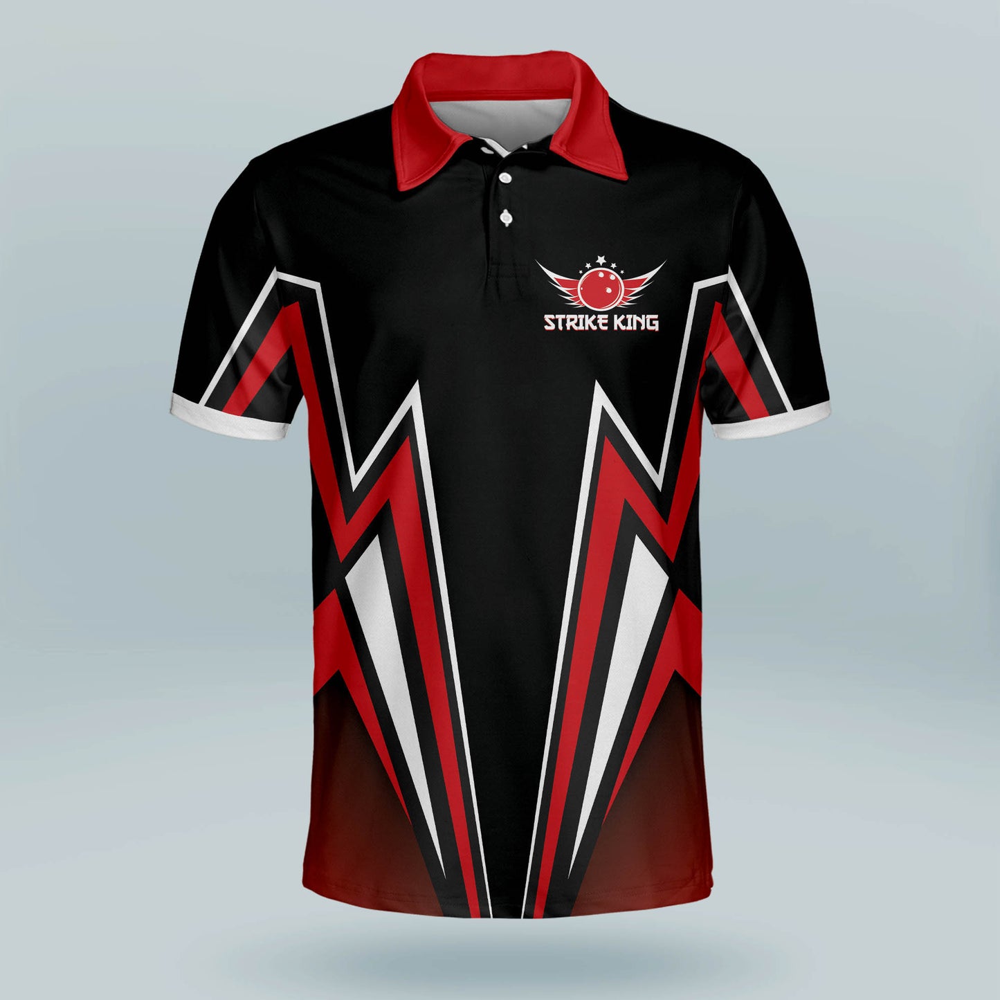 Strike King Bowling Polo Shirts BM0074