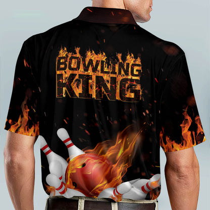 Custom Flame Funny Bowling Shirts BM0105