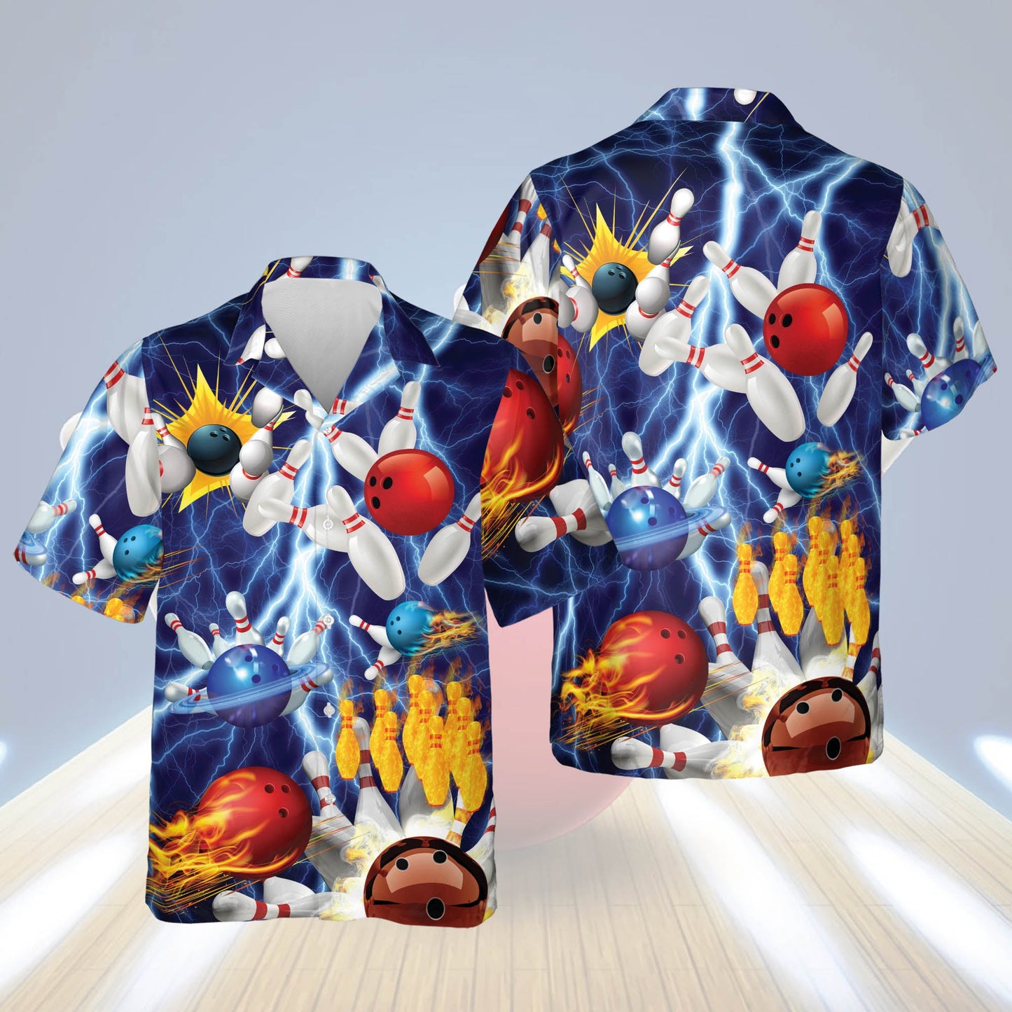 Bowling Hawaiian Shirt Men And Women HB0112