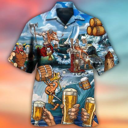 Beer Viking Beer Hawaiian Shirt I Love It And I Drink It Hawaii Shirt Men Women HO0146