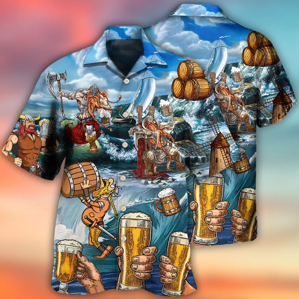 Beer Viking Beer Hawaiian Shirt I Love It And I Drink It Hawaii Shirt Men Women HO0146