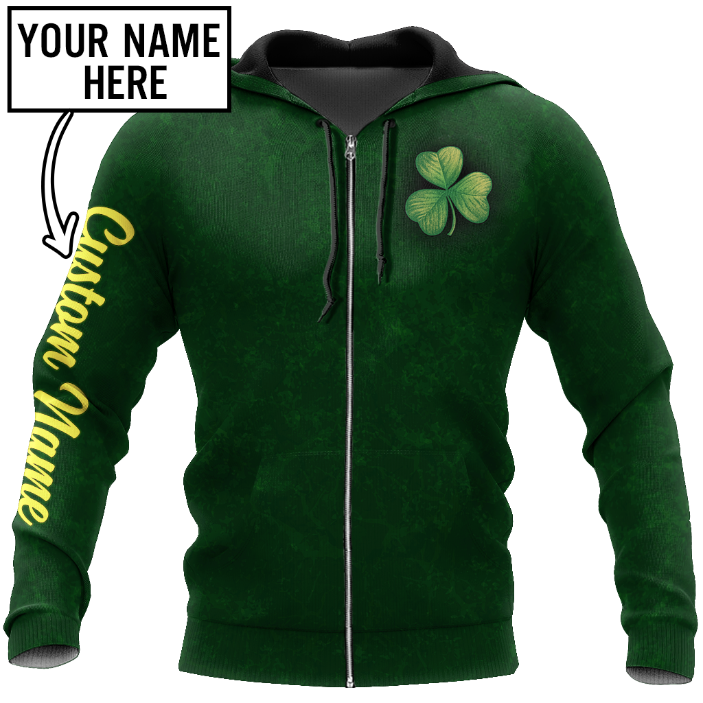 3D All Over Print Shamrock Patrick's Day Shirt, Customized 3D Shirt For Men Women, Shamrock Shirt PO0304