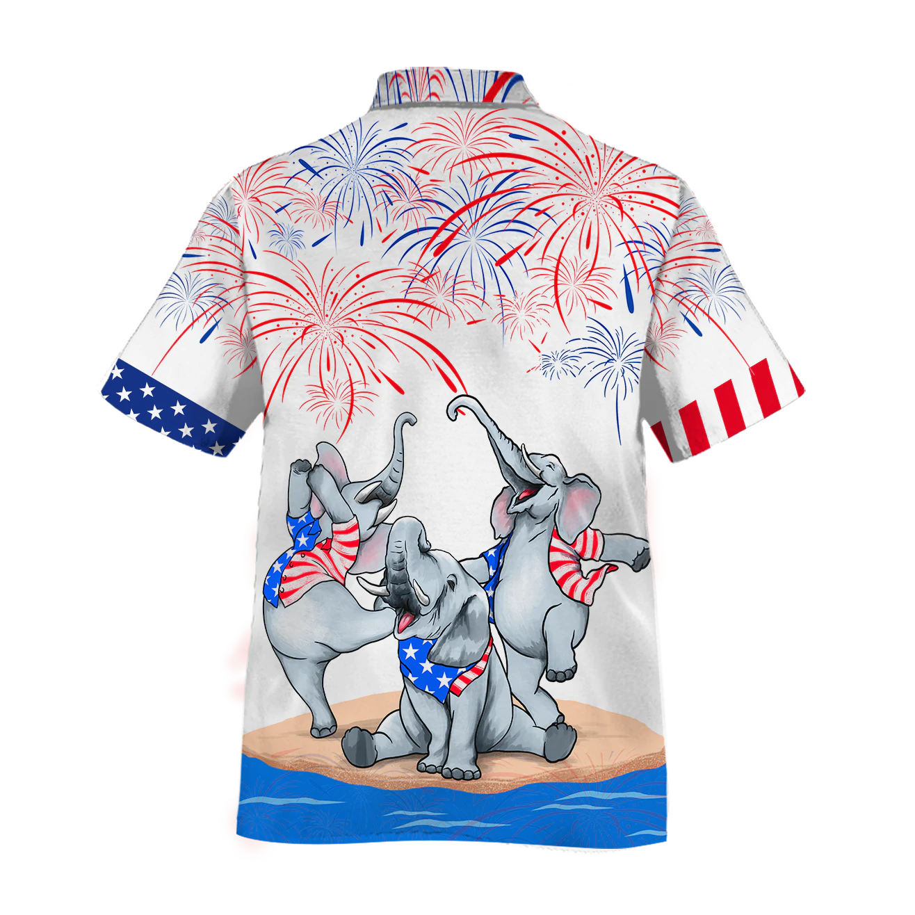 Elephant Hawaiian Shirt Independence Day, Is Comming, Cute Elephant Hawaii Beach Shirts For Summer, Elephant Lovers HO5004