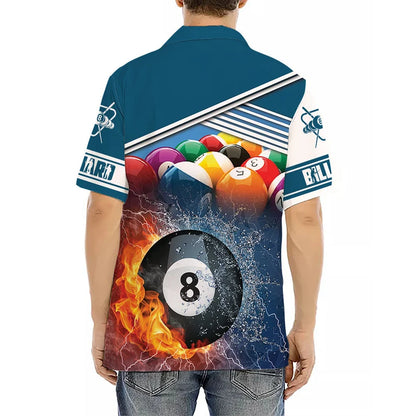 Lasfour Personalized Billard Lovers Billiard Club Hawaiian Shirt BIA0716