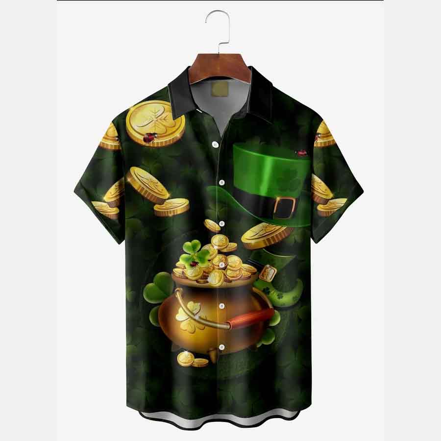 Irish Leprechaun Patrick's day shirt for Men and women PO0135