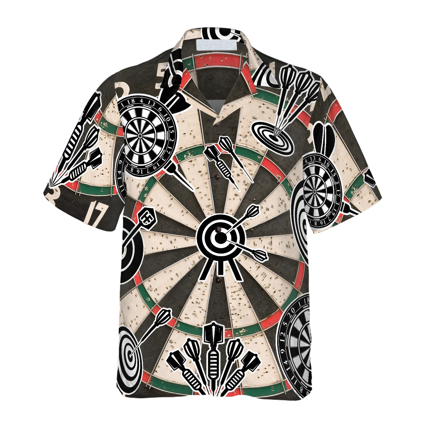 Darts Icon Game Pattern Hawaiian Shirt, Colorful Summer Aloha Shirt For Men Women, Gift For Friend, Team, Darts Lovers HO4168