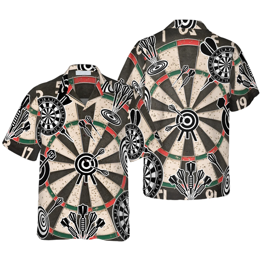 Darts Icon Game Pattern Hawaiian Shirt, Colorful Summer Aloha Shirt For Men Women, Gift For Friend, Team, Darts Lovers HO4168