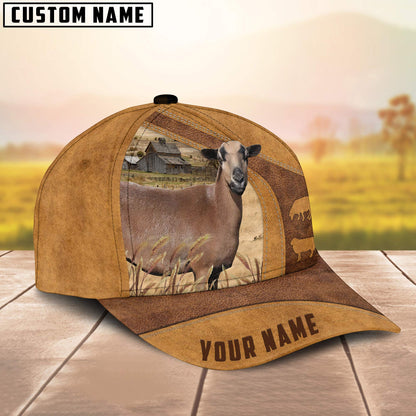 Hair Sheep Custom Name Cap, Cattle Hat, Farm Baseball Hat, Cap Hat For Farmer Farm Lover CO1045