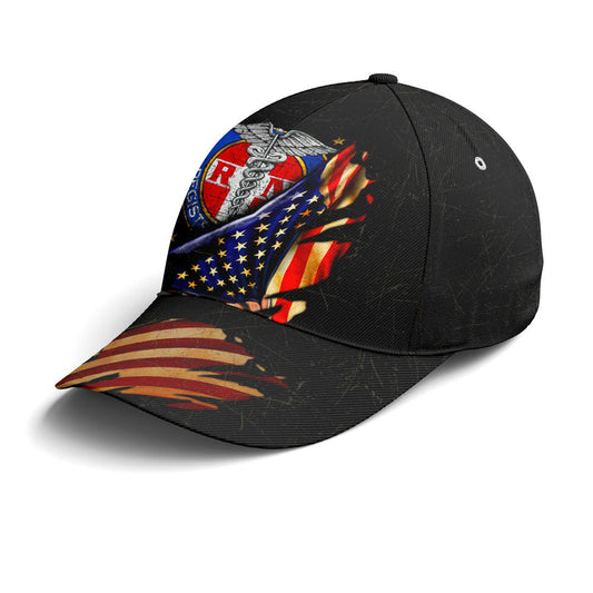 Registered Nurse American Flag Baseball Cap Lasfour CO0731