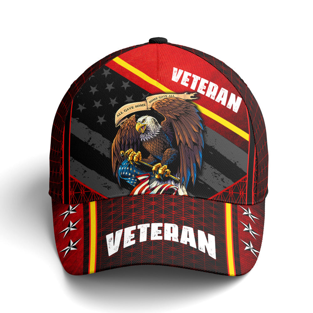 Veteran Eagle All Gave Some Baseball Cap Lasfour CO0685