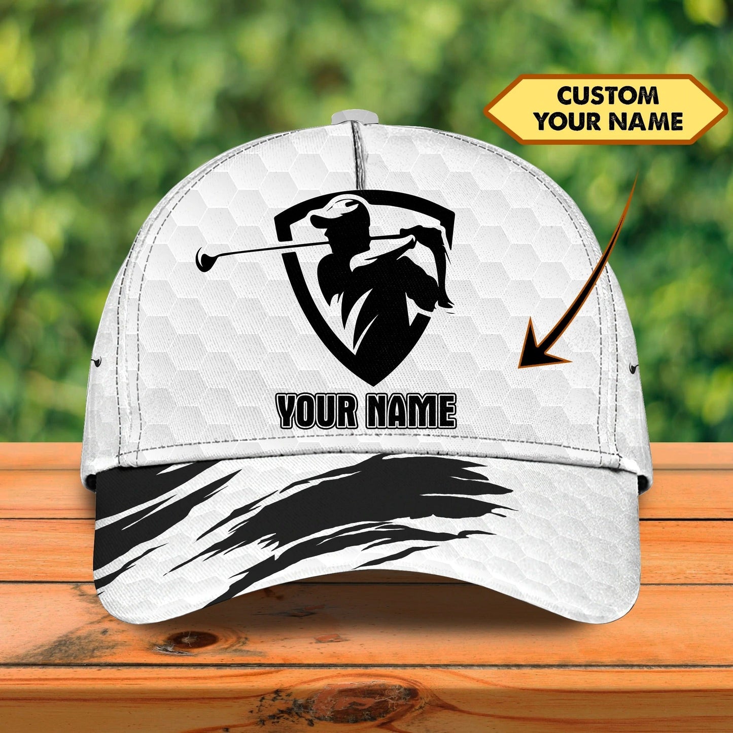 Custom Name 3D Full Print Cap Gifts For A Golf Lover, Golfing Cap Hat For Men, Summer Cap For Golfer CO0372