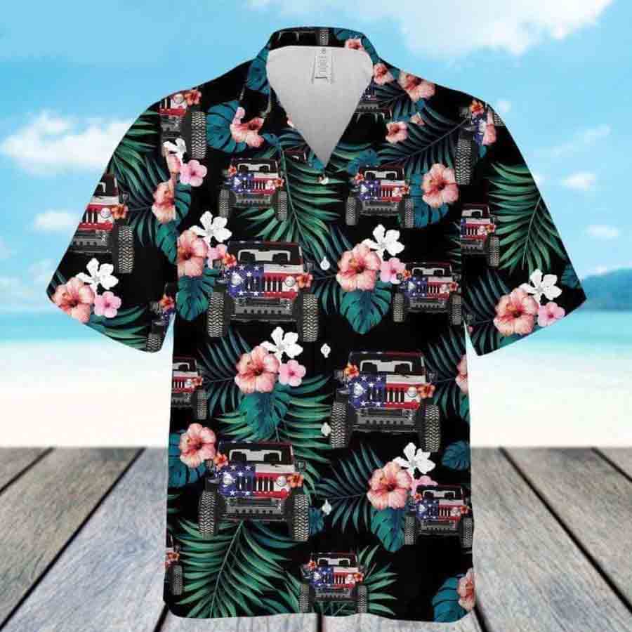 Hawaiian Aloha Shirts American Flag 4Th Of July Jee HO1322