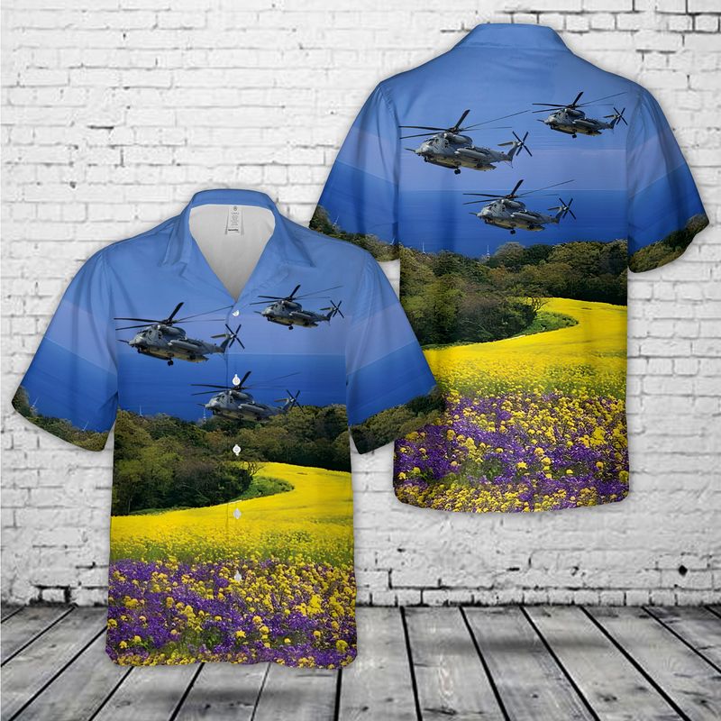 US Air Force Sikorsky MH-53J Pave Low III Hawaiian Shirt for men HO3411