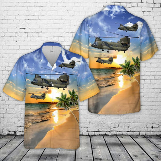 Royal Air Force Chinook HC2 Hawaiian Shirt HO2809