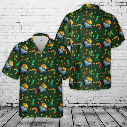 Copy of Irish St Patrick's Day Hawaiian Shirt, Hawaiian Shirt for Men Dad PO0051